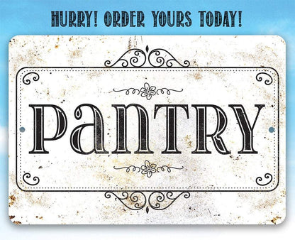 Pantry - Metal Sign