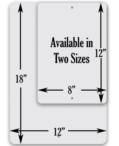 Patio Rules - Metal Sign