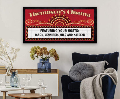 Personalized - Cinema - Canvas