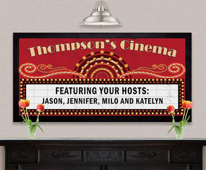 Personalized - Cinema - Canvas