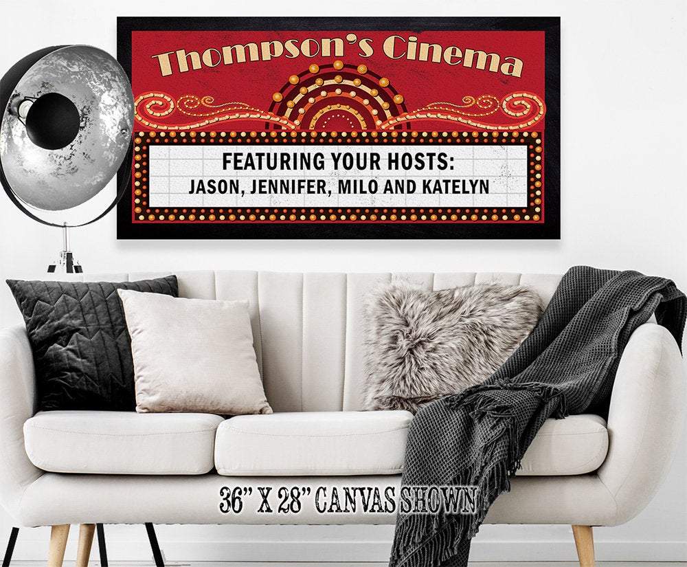 Personalized - Cinema - Canvas