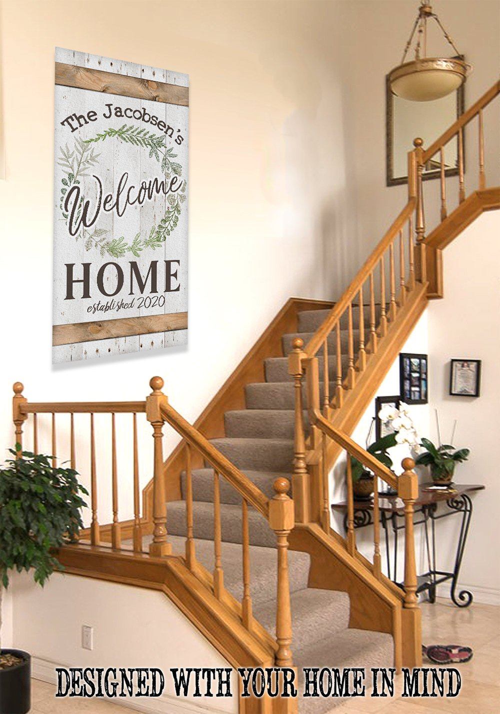 Personalized - Welcome - Canvas