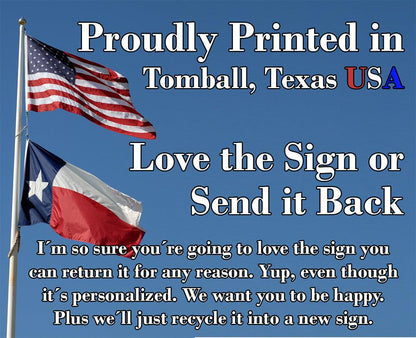 Personalized - Welcome To Our Barn - Metal Sign