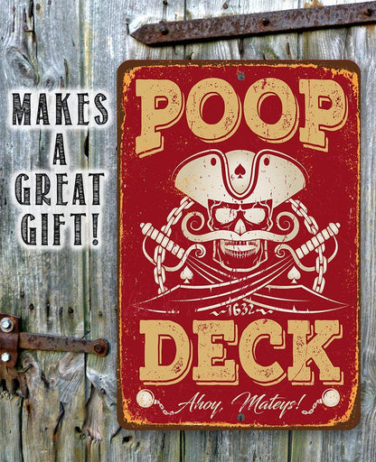Poop Deck - Metal Sign