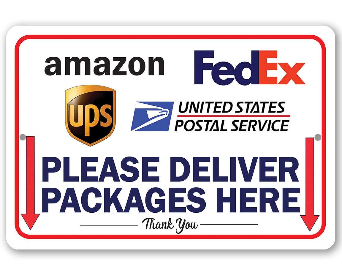 Postal Sign - Metal Sign