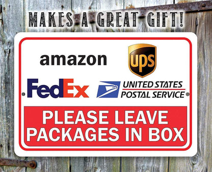 Postal Sign - Metal Sign
