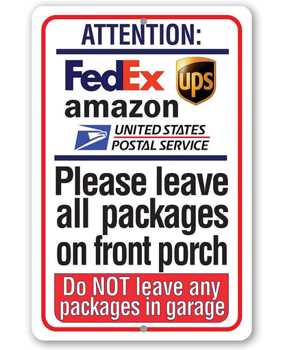 Postal Sign - Metal Sign