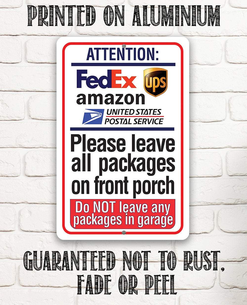 Postal Sign - Metal Sign
