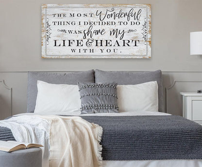 The Most Wonderful Thing - Canvas