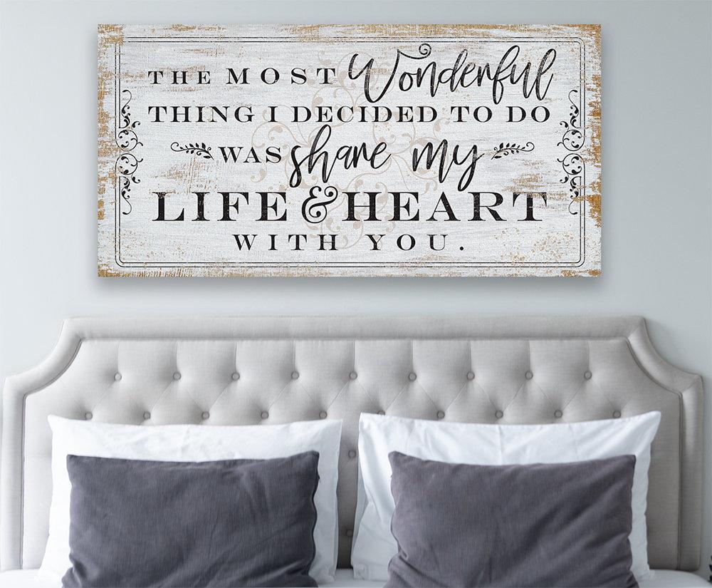 The Most Wonderful Thing - Canvas