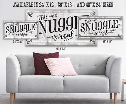The Snuggle Is Real - Canvas