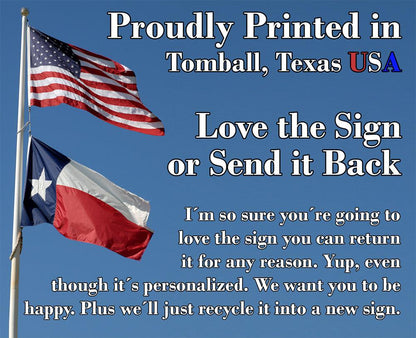 Backyard Bar & Grill - Metal Sign