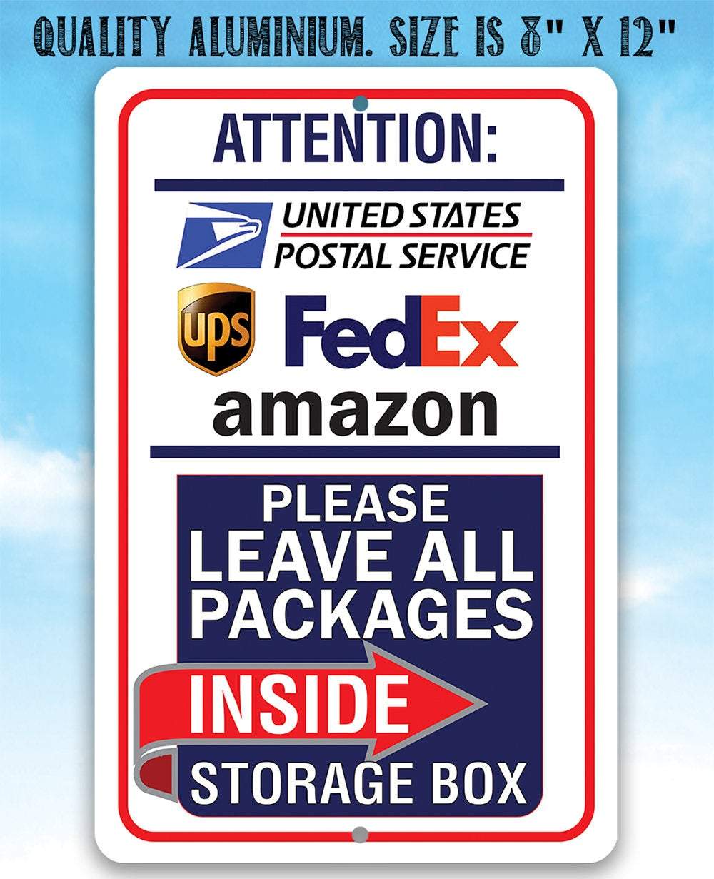 Postal Sign - Metal Sign