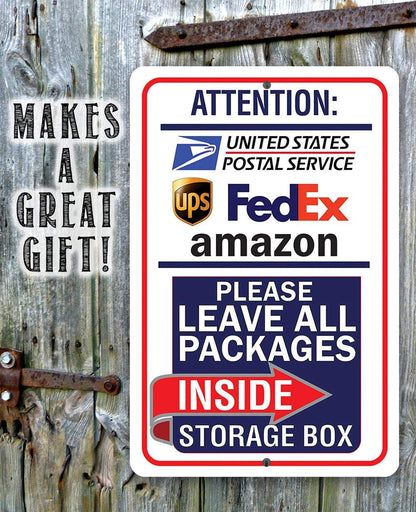 Postal Sign - Metal Sign