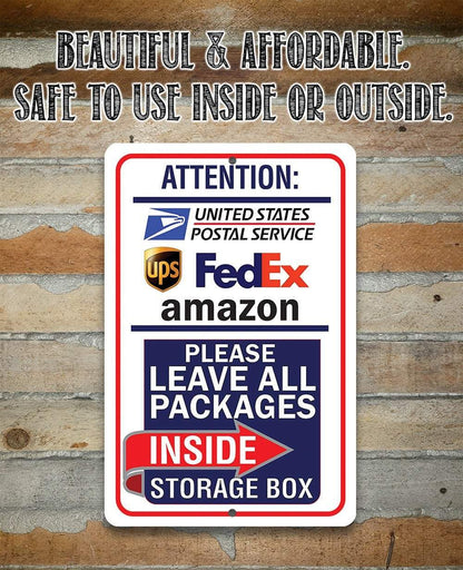 Postal Sign - Metal Sign
