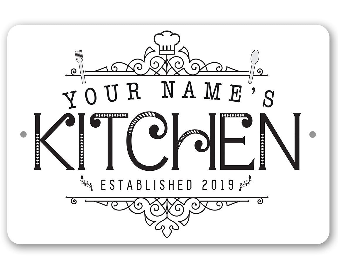 Personalized - Kitchen - Metal Sign