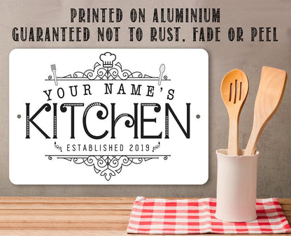 Personalized - Kitchen - Metal Sign