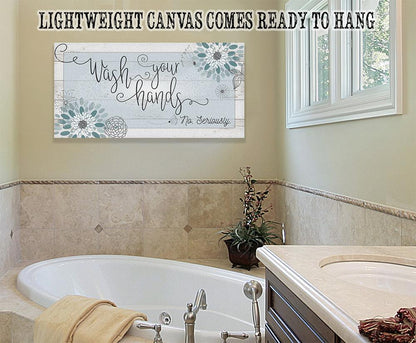 Wash Your Hands - Canvas