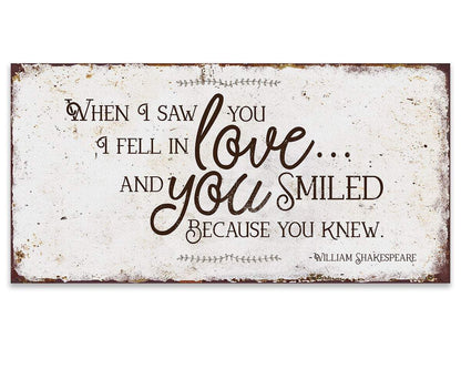 When I Saw You - Canvas